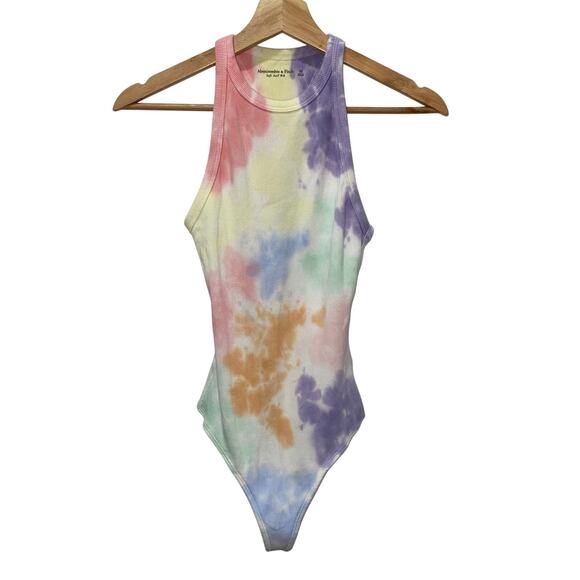 Abercrombie & Fitch Tops - Abercrombie & Fitch Tie Dye Tank Bodysuit, Women’s XS, Cotton Blend